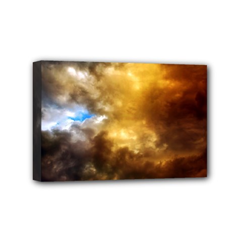 Cloudscape 4  X 6  Framed Canvas Print by artposters