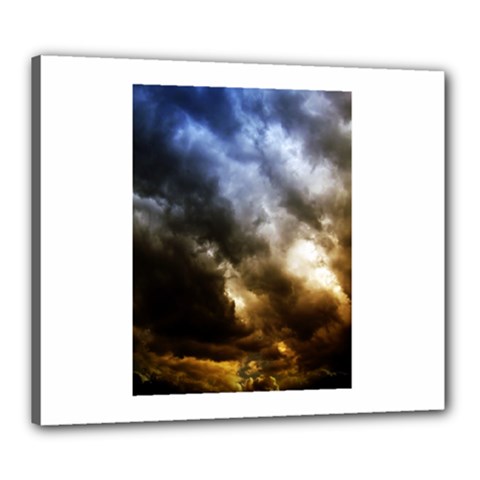 Cloudscape 20  X 24  Framed Canvas Print by artposters
