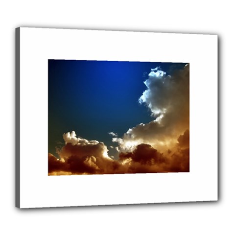 Cloudscape 20  X 24  Framed Canvas Print by artposters