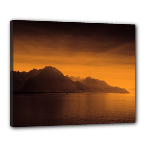 Waterscape, Switzerland 16  X 20  Framed Canvas Print by artposters