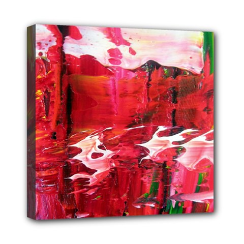 Decisions 8  X 8  Framed Canvas Print by dawnsebaughinc