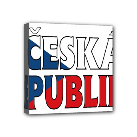 Czech Mini Canvas 4  X 4  (framed) by worldbanners