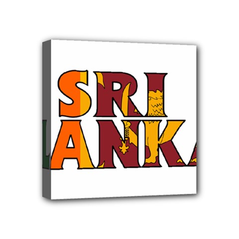 Sri Lanka Mini Canvas 4  X 4  (framed) by worldbanners