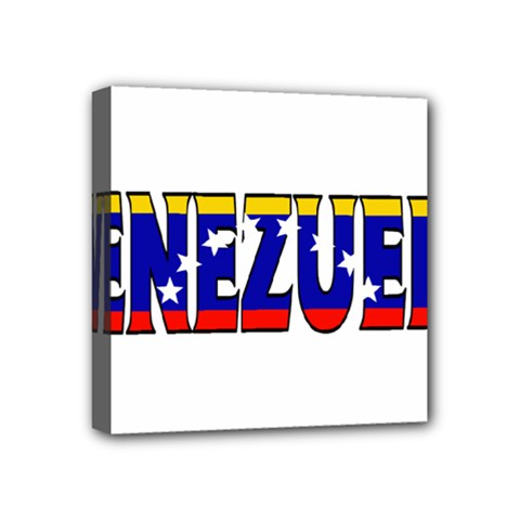 Venezuela Mini Canvas 4  X 4  (framed) by worldbanners