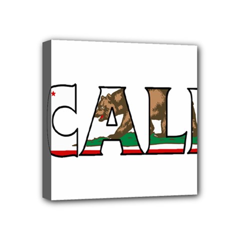 Cali Mini Canvas 4  X 4  (framed) by worldbanners