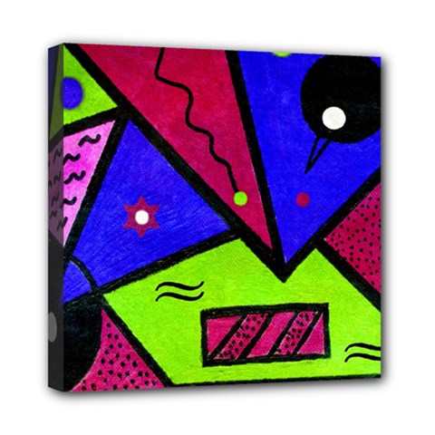 Modern Art Mini Canvas 8  X 8  (framed) by Siebenhuehner