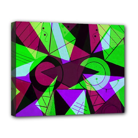 Modern Art Deluxe Canvas 20  X 16  (framed) by Siebenhuehner
