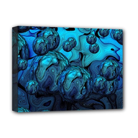 Magic Balls Deluxe Canvas 16  X 12  (framed)  by Siebenhuehner