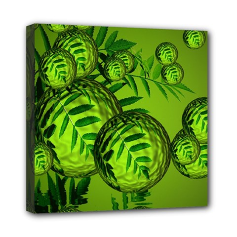 Magic Balls Mini Canvas 8  X 8  (framed) by Siebenhuehner