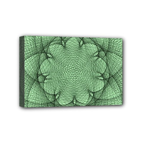 Spirograph Mini Canvas 6  X 4  (framed) by Siebenhuehner