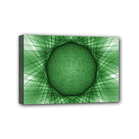 Spirograph Mini Canvas 6  X 4  (framed) by Siebenhuehner