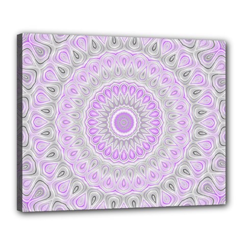 Mandala Canvas 20  X 16  (framed) by Siebenhuehner