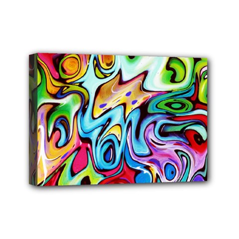 Graffity Mini Canvas 7  X 5  (framed) by Siebenhuehner