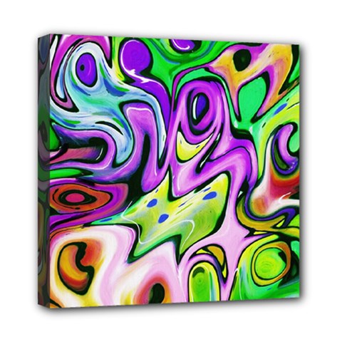 Graffity Mini Canvas 8  X 8  (framed) by Siebenhuehner
