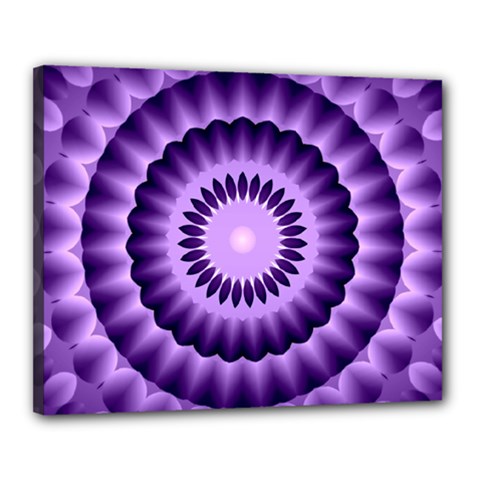 Mandala Canvas 20  X 16  (framed) by Siebenhuehner