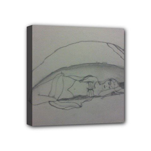 Restful Mini Canvas 4  X 4  (framed) by WispsofFantasy