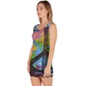 Prague Graffiti Bodycon Dress View2