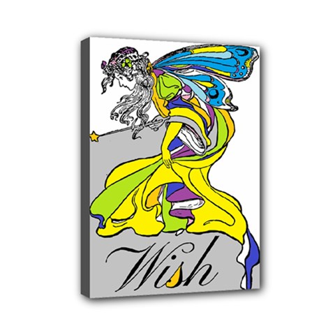 Faerie Wish Mini Canvas 7  X 5  (framed) by StuffOrSomething