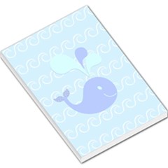Playing In The Waves Large Memo Pad by StuffOrSomething