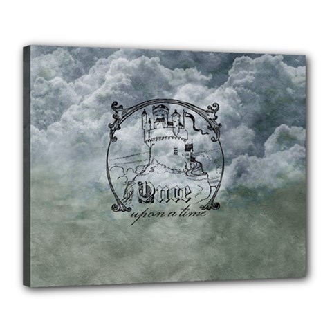 Once Upon A Time Canvas 20  X 16  (framed) by StuffOrSomething