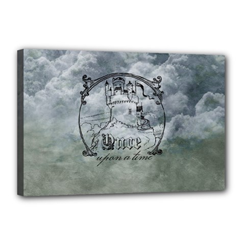 Once Upon A Time Canvas 18  X 12  (framed) by StuffOrSomething