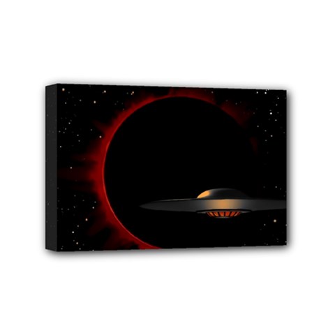 Altair Iv Mini Canvas 6  X 4  (framed) by neetorama