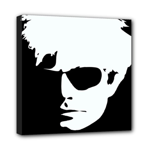Warhol Mini Canvas 8  X 8  (framed) by icarusismartdesigns