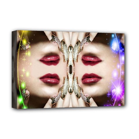 Magic Spell Deluxe Canvas 18  X 12  (framed) by icarusismartdesigns