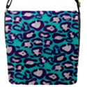 Turquoise Cheetah Removable Flap Cover (Small) View1