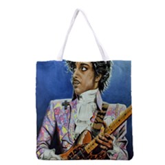 His Royal Purpleness Grocery Tote Bag by retz