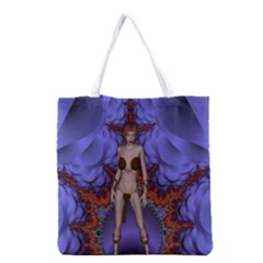 Chaos Grocery Tote Bag by icarusismartdesigns