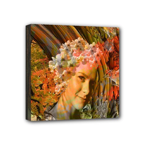 Autumn Mini Canvas 4  X 4  (framed) by icarusismartdesigns