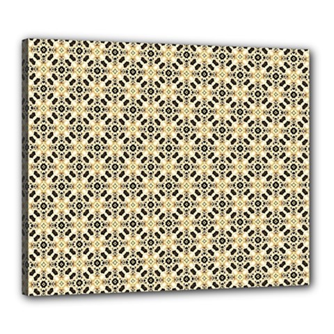 Cute Pretty Elegant Pattern Canvas 24  X 20  (framed) by GardenOfOphir