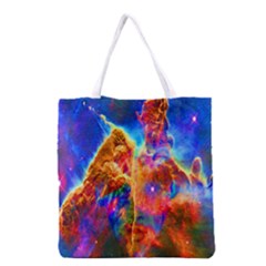 Cosmic Mind Grocery Tote Bag by icarusismartdesigns