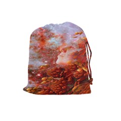 Star Dream Drawstring Pouch (large) by icarusismartdesigns