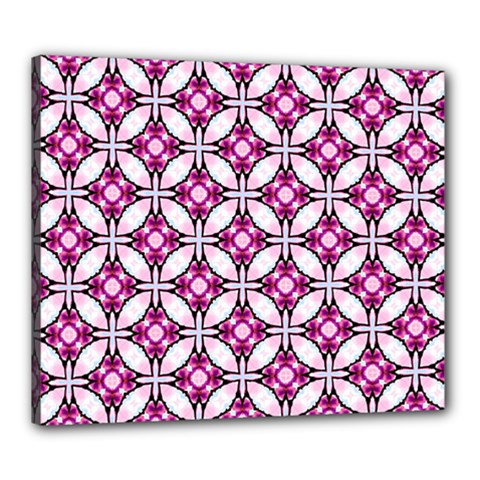 Cute Pretty Elegant Pattern Canvas 24  X 20  by GardenOfOphir