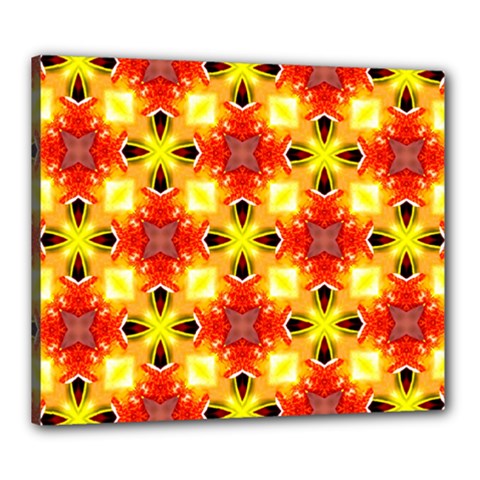 Cute Pretty Elegant Pattern Canvas 24  X 20  by GardenOfOphir