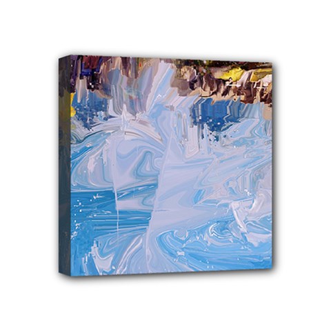 Splash 4 Mini Canvas 4  X 4  by icarusismartdesigns