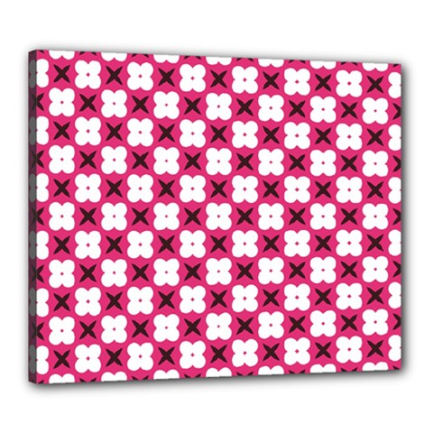 Cute Pretty Elegant Pattern Canvas 24  X 20  by GardenOfOphir