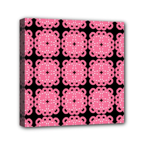 Cute Pretty Elegant Pattern Mini Canvas 6  X 6  by GardenOfOphir