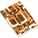 Retro Pattern 1971 Orange Large Memo Pads View1