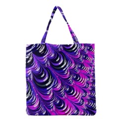 Special Fractal 31pink,purple Grocery Tote Bags by ImpressiveMoments