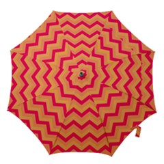 Chevron Peach Hook Handle Umbrellas (small) by ImpressiveMoments