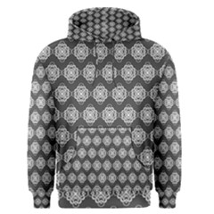 Abstract Knot Geometric Tile Pattern Men s Pullover Hoodies by GardenOfOphir
