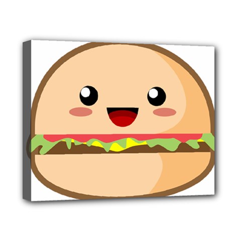 Kawaii Burger Canvas 10  X 8  by KawaiiKawaii