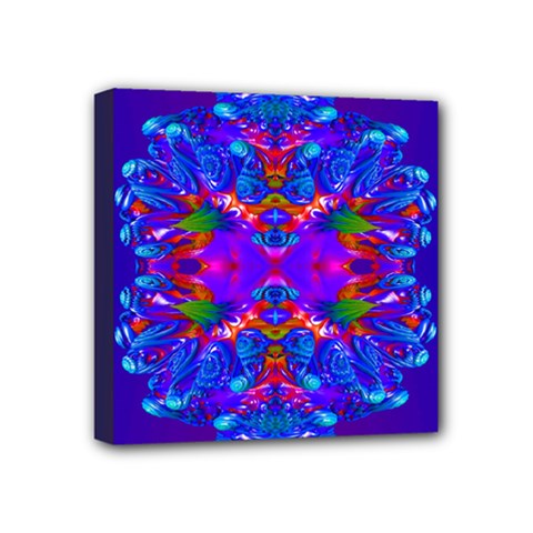 Abstract 5 Mini Canvas 4  X 4  by icarusismartdesigns