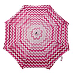 Pink Gradient Chevron Large Hook Handle Umbrellas (medium) by CraftyLittleNodes