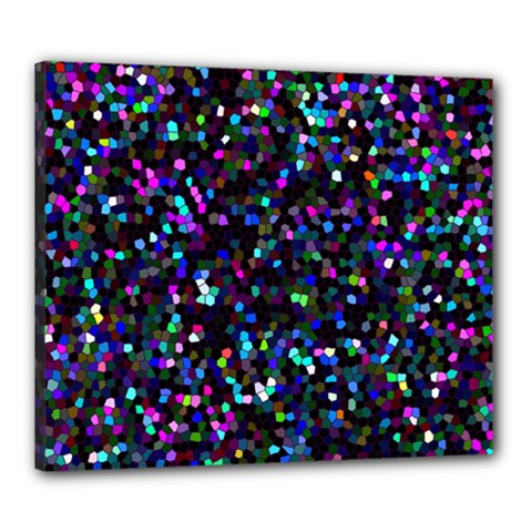 Glitter 1 Canvas 24  X 20  by MedusArt