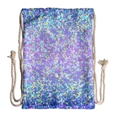 Glitter 2 Drawstring Bag (large) by MedusArt