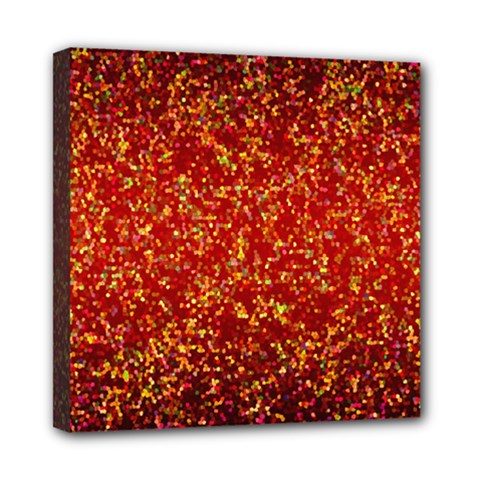 Glitter 3 Mini Canvas 8  X 8  by MedusArt
